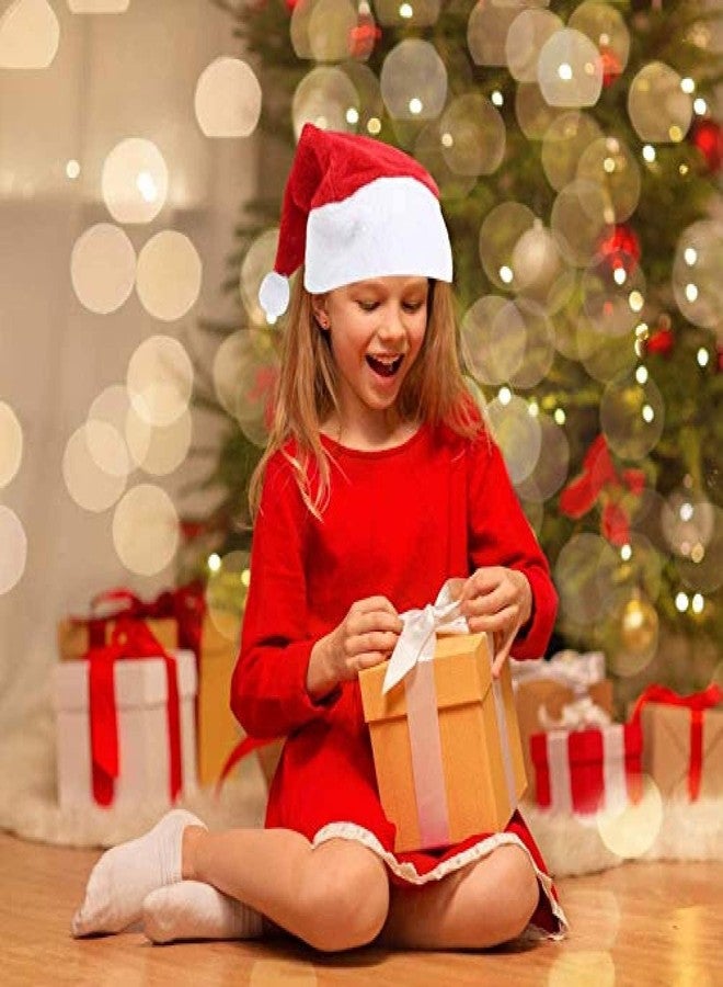 ascension Christmas Santa Claus Hat/Santa Claus Cap Merry Christmas Hat Cap for Christmas/Xmas Party Celebration (Pack of 12) - Image 2